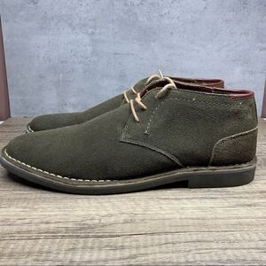 Kenneth Cole Reaction~Men's Desert Sun~Suede~Chukka Boots~Green~Size 13M